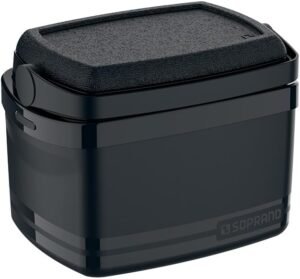 Caixa Térmica Tropical 5L, Soprano, Preto, Pequeno
