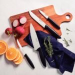 Tramontina JOGO FACAS INOX 4PC PLENUS PRE, Preto