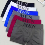 Kit Com 5 Cuecas Boxer Masculina De Microfibra Cueca Box Promoção Atacado
