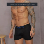 Kit Com 5 Cuecas Boxer Masculina De Microfibra Cueca Box Promoção Atacado
