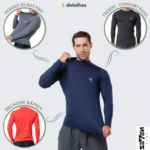 Kit 3 Camisetas Térmicas Masculina Segunda Pele Camisa Uv50
