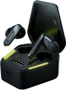 WAAW by ALOK Fone de Ouvido Gamer ENERGY 100EBG sem Fio Bluetooth, Até 13h de Autonomia, Intra-Auricular com Microfone
