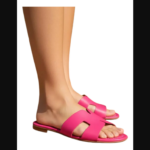 Sandália Rasteirinha Feminina Brilho Conforto Original