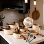 Jogo De Panelas Cerâmico Antiaderente Indução 10 Peças