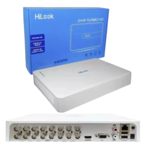 DVR HiLook Dvr-116g-k1 16 Canais 5MP H.265 Pro+ com Alta Eficiência de Compressão e Compatibilidade