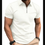 Kit 2 Camisetas Polo Manga Curta Ziper Masculina Canelada