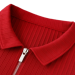 Kit 2 Camisetas Polo Manga Curta Ziper Masculina Canelada