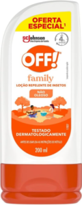 OFF! Family Loção Repelente de Insetos e Mosquitos, 200ml