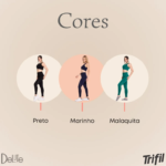 Calça Legging Feminina Trifil Sem Costura Academia Cós Alto