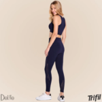 Calça Legging Feminina Trifil Sem Costura Academia Cós Alto