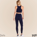 Calça Legging Feminina Trifil Sem Costura Academia Cós Alto
