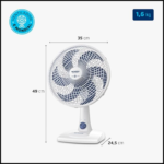 Ventilador de Mesa 30cm Super Power, Mondial, 60W – VSP-30-W