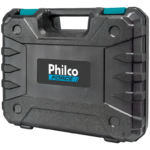 Furadeira Parafusadeira Sem Fio De 10mm Philco Ppf12m 12v + Acessório 110v/220v
