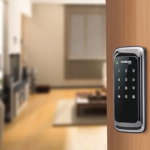 Fechadura Digital de Sobrepor Touch Screen FR 101 Preto Intelbras