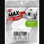 Kit 2 Filtro Coletor de Pelos Fiapos e Cabelos Para Máquina Lavar Roupa Saco Flutuante Resíduos de Lavagem Reutilizável