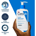 Loção Hidratante Corporal Sem Perfume, com Ceramidas Essenciais e Ácido Hialurônico, Textura Fluida CeraVe 473ml