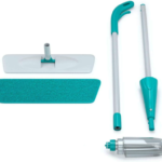 Mop Spray Fit Microfibra Verde Reservatório 365ml Flash Limp