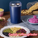 Pequeno Moedor Elétrico De Grãos Café De Aço Inoxidável Ervas Para Cozinha