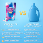 Detergente em Cápsulas 5em1 – Limpeza Profunda, Perfume Forte, Remove Manchas – 12 Pods