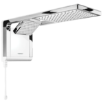 Chuveiro elétrico de parede Lorenzetti Acqua Ultra Duo Branco Cromado 6.8kW