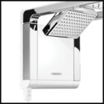 Chuveiro elétrico de parede Lorenzetti Acqua Ultra Duo Branco Cromado 6.8kW