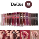 Kit 15 Esmaltes Dailus Preferidos – Atacado – Tons Vermelho Escuros e Nude Lançamentos