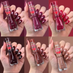 Kit 15 Esmaltes Dailus Preferidos – Atacado – Tons Vermelho Escuros e Nude Lançamentos