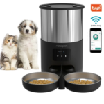 Newpet Alimentador Automático 5L WiFi + APP Controle Remoto Para Cães De Gatos Inteligente -Bivolt