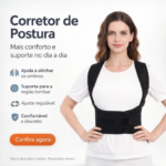 Corretor Postura Cinta Postural Para Coluna Corrigir Postura Protetor Lombar Corretor