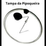 Panela de Pipoca Profissional RL 4L Antiaderente Tampa de Vidro Preto