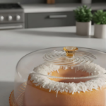 Kit Boleira Alta + Queijeira + Jarra 2 Litros + Manteigueira + Açucareiro Em Acrílico Resistente