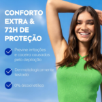 NIVEA Desodorante Antitranspirante Aerossol Derma Control Defende 200ml, Proteção 72h, Previne Irritações, Ácido Hialurônico, Conforto Extra