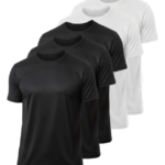 Kit 5 Camisetas Básicas Dry Academia Treino Masculina