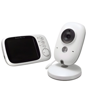 Baba Eletronica Visão Noturna Vb603 Video Voz Camera S/ Fio Cor Branco 127/220V