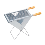 Mini Churrasqueira Portátil De Aço Galvanizado – Gudim