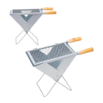 Mini Churrasqueira Portátil De Aço Galvanizado – Gudim