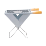 Mini Churrasqueira Portátil De Aço Galvanizado – Gudim