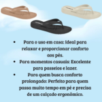 Chinelo Feminino Nuvem Ortopedico Moleca Marshmallow | Lançamento! | Moleca!