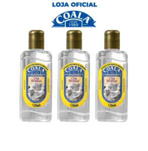 Combo 3 Limpadores Coala Chá Branco 120 ml