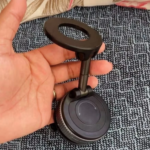 Suporte Magnético Ajustável E Dobrável Para Telefone, 360° Giratório Com Ventosa A Vácuo Para Painel