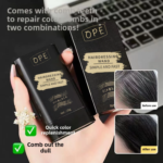 Bastão De Tintura Rápida Para Cobertura De Cabelo Cinza De Longa Duração Com Pincel