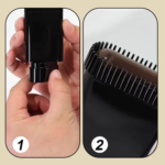 Bastão De Tintura Rápida Para Cobertura De Cabelo Cinza De Longa Duração Com Pincel