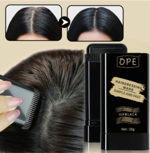 Bastão De Tintura Rápida Para Cobertura De Cabelo Cinza De Longa Duração Com Pincel