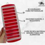 Formas de Gelo Palito Para Garrafas Bebidas Forma de Silicone Prática e Flexível