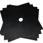 Kit 4/6/8 Protetores Proteção Fogão Anti Aderente Reutilizável Laváveis Cozinha