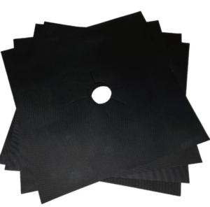 Kit 4/6/8 Protetores Proteção Fogão Anti Aderente Reutilizável Laváveis Cozinha