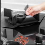 Kit 4/6/8 Protetores Proteção Fogão Anti Aderente Reutilizável Laváveis Cozinha
