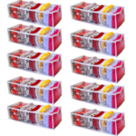 10 colmeia organizadora de gavetas M 10x15x35 branca com 10 espaços cada