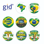 ADESIVOS COPA DO MUNDO BRASIL – AUTO COLANTE – CARTELA