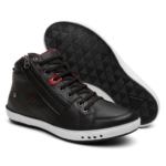 Tênis Cano Longo Masculino Bota Masculina Moda Casual Basic Modelo Ajustavel Elastico Zíper